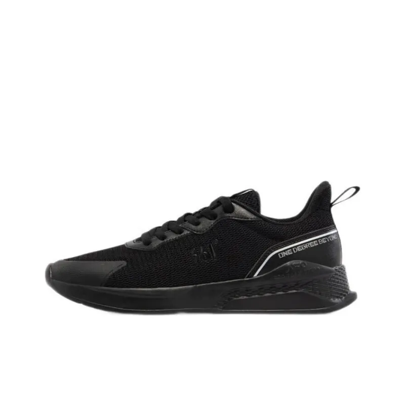 361° Slip Resistant Running Shoes Men's Black Silver-0