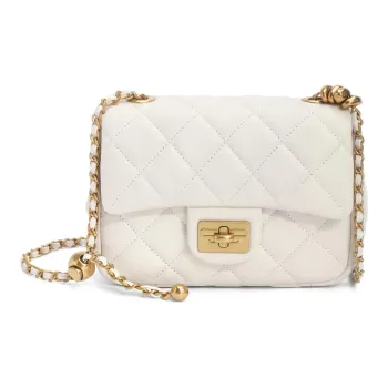 BELLE Sheepskin Crossbody Bag Small Size Women's