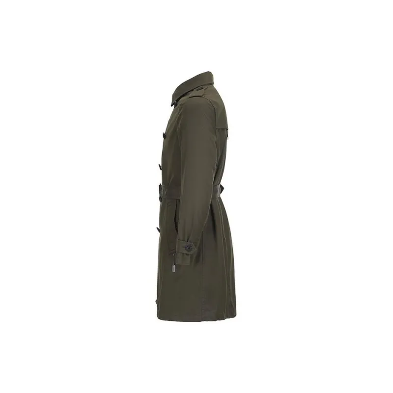 COACH Trench Coat Men's Olive Green-2
