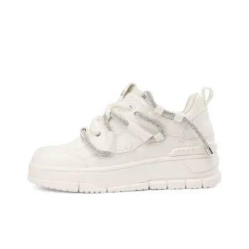 Rosa Bianca Warm Anti Slip And Wear Resistant Lightweight Breathable Height Increasing Low Top Skateboard Shoes Women's