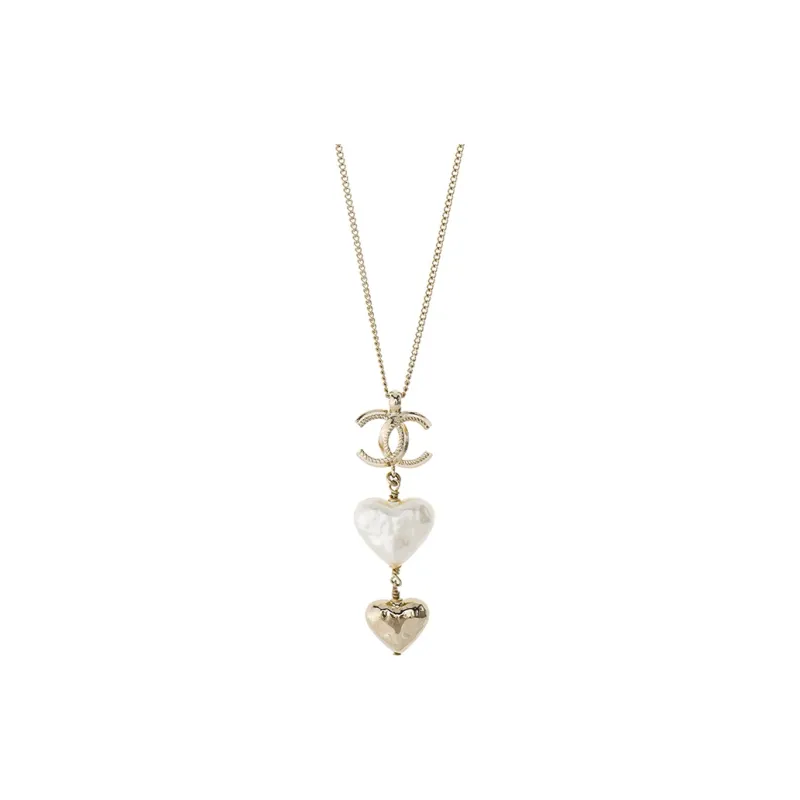 CHANEL Necklaces Women's Gold-0