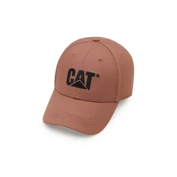 CAT Cotton Baseball Caps Unisex Brown