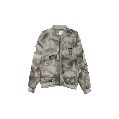 ROARINGWILD Jackets Unisex Camouflage