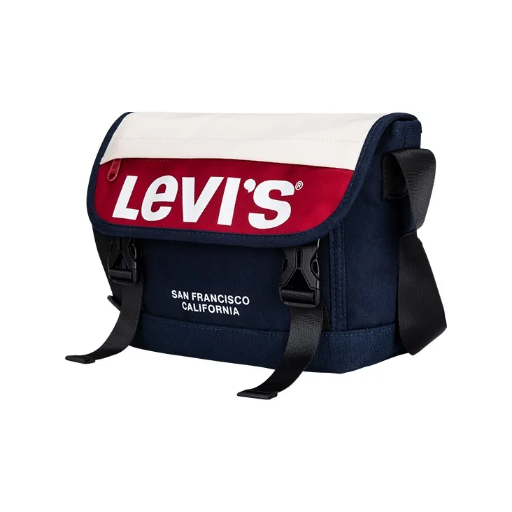 Levi's Polyester Shoulder Bag, Crossbody Bag, Fanny Pack Regular Unisex Denim Blue-2