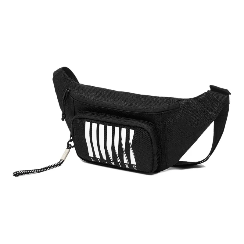 LiNing Chinese Culture Series Polyester Sling Bag Unisex Black-1