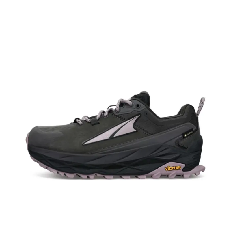 Altra Olympus 5 Shock Absorbers With Slip Resistant Features Low Top Casual Running Shoes Women's Black Purple-0