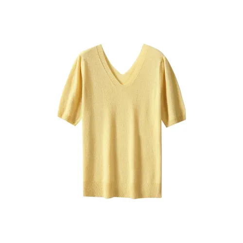 Vidolas Sweaters Women's Mustard Yellow