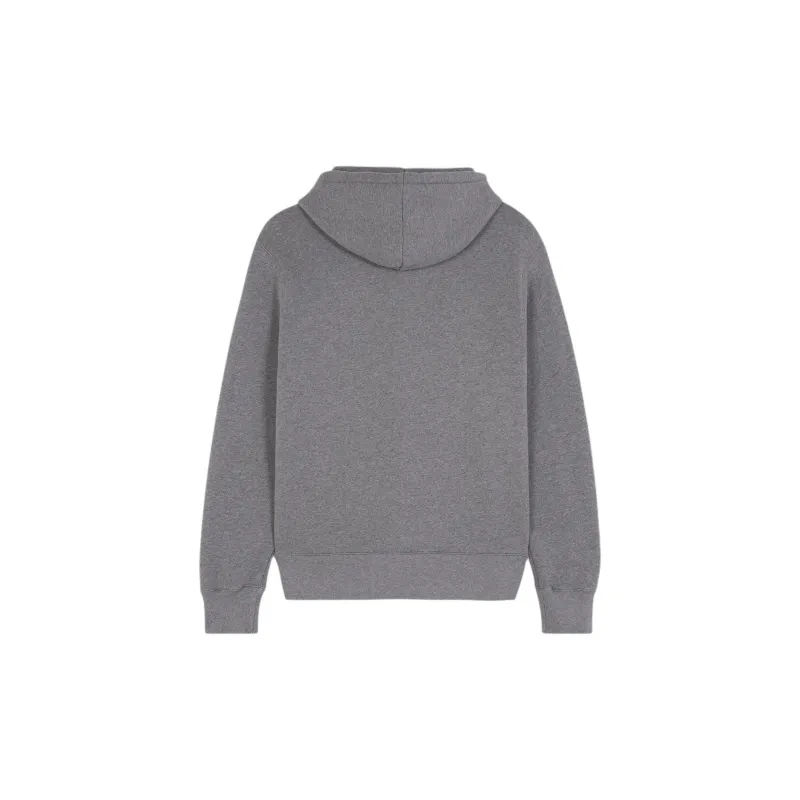 Maison Kitsune Bold Fox Head Patch Drawstring Hoodie-1