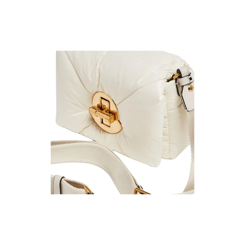 Moncler Nylon Shoulder Bag, Crossbody Bag Mini Women's White-2