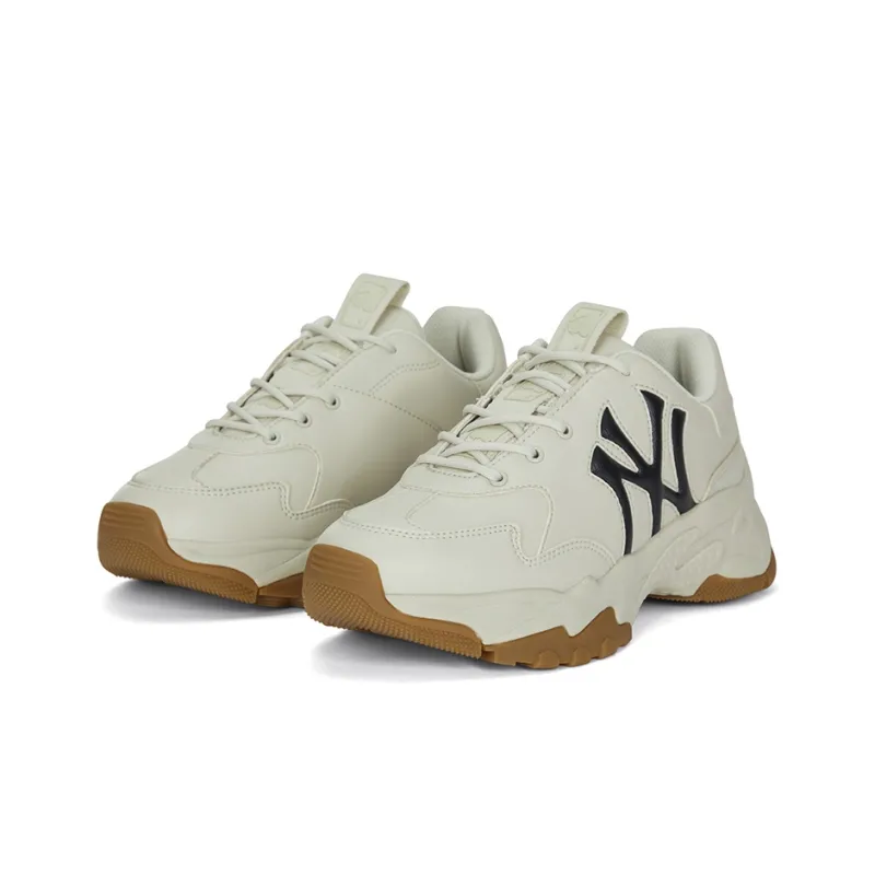 MLB Big Ball Chunky Low Top Chunky Sneakers Unisex Cream-3