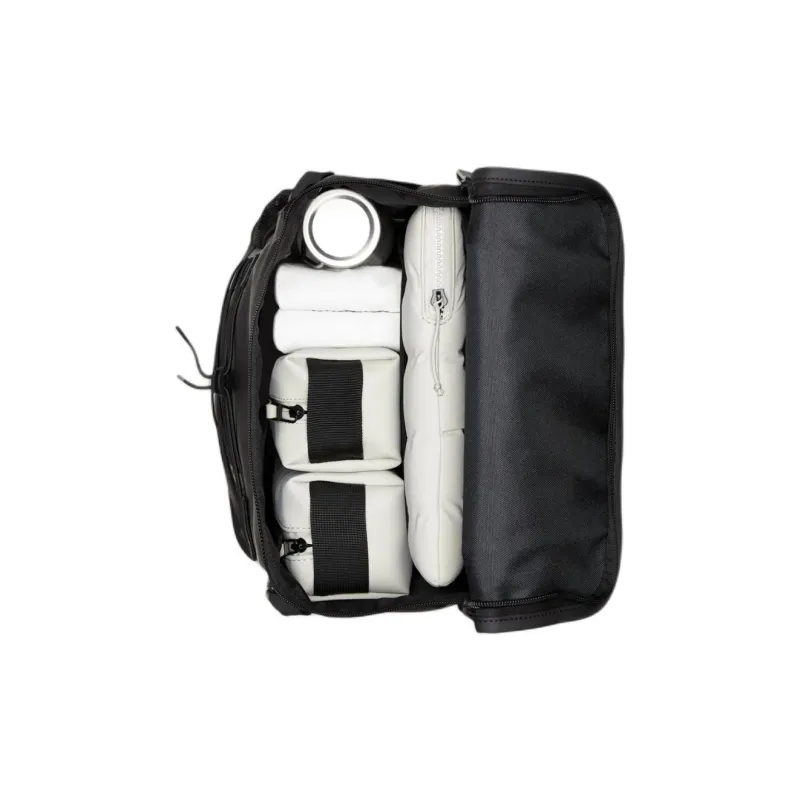 Rains Polyester Backpack Large Size Unisex Pyrite Stone Color-2