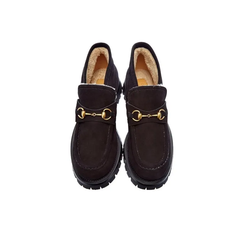 GUCCI Loafers Men Black-4