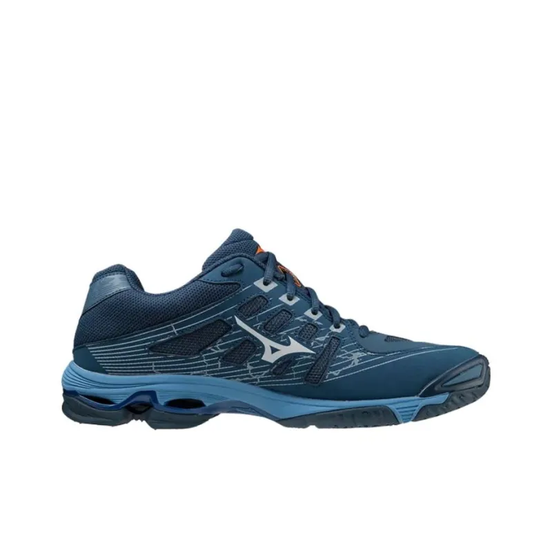 Mizuno Wave Voltage 'Blue White'-1