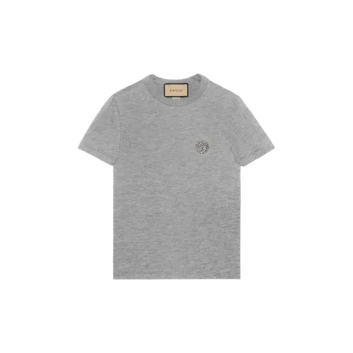 GUCCI T-Shirts Women's Gray