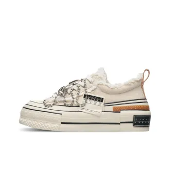 VESSEL Tiramisu Lows Slip Resistant Low Top Canvas Shoes Unisex Ecru