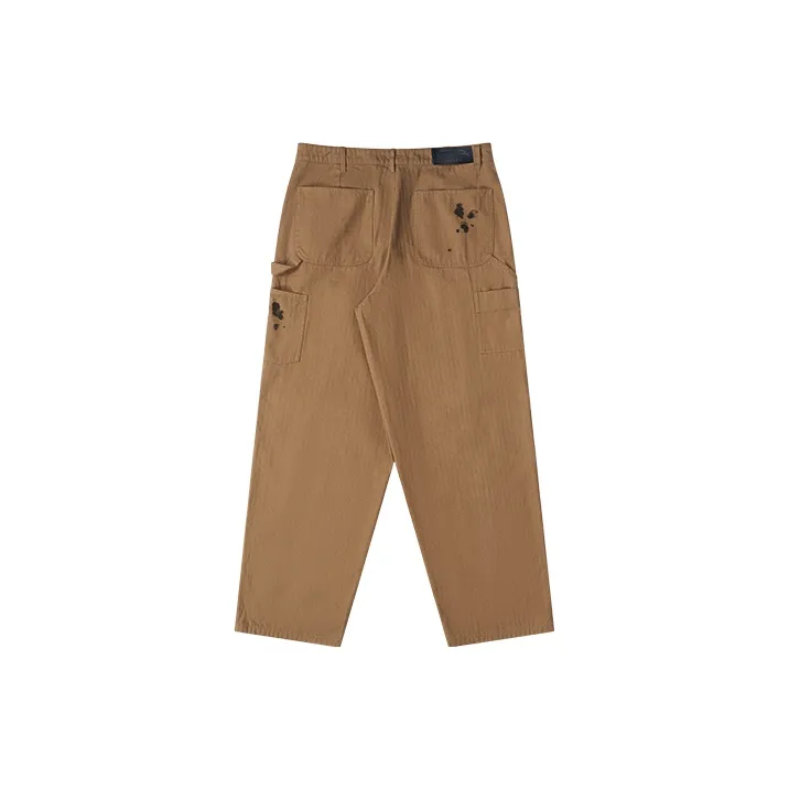 EMPTY REFERENCE Cargo Pants Unisex Brown-1