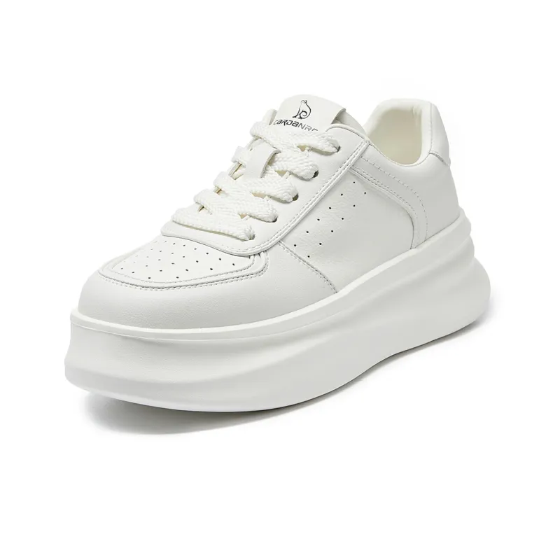 CARDANRO Low-Top Casual Sports Skateboard Shoes Women's Beige 2024 Summer New Arrival-8