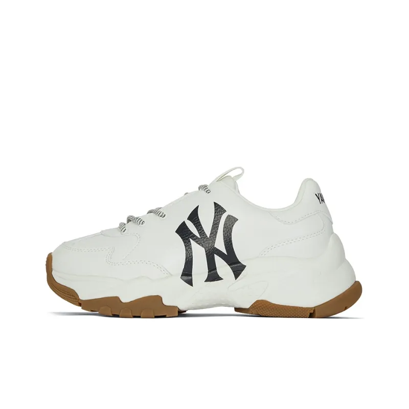 MLB Big Ball Chunky Low Top Chunky Sneakers Unisex Ecru-0