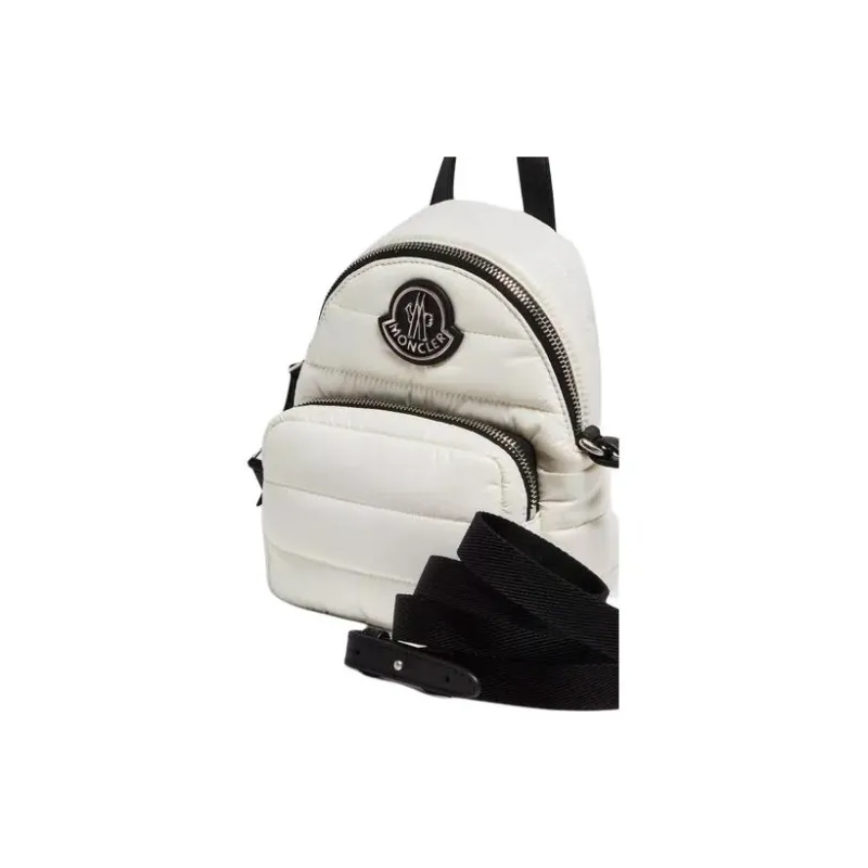 Moncler Kilia Nylon Shoulder Bag Crossbody Bag Small Size Women's White-1