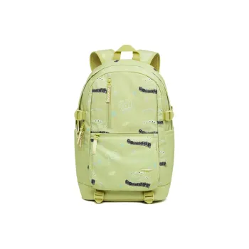 LiNing Disney Toy Story Collaboration Sports Life Collection Polyester Backpack Regular Unisex Bamboo Green