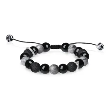 Thuban Ark Obsidian Jade Bracelets Unisex