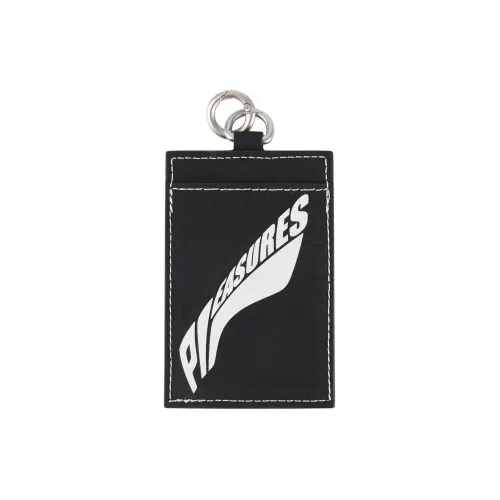 LiNing PLEASURES Collaboration Polyurethane Card Holder Unisex Black