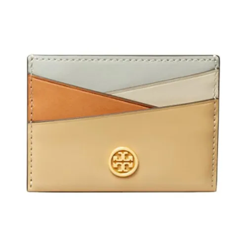 TORY BURCH Robinson Card Holders Light Yellow