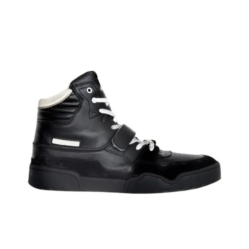 ISABEL MARANT Alseeh High-Top Stylish Skateboarding Shoes Men's Black-1