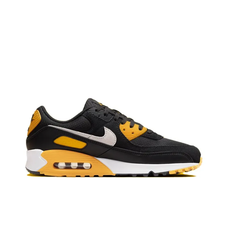 Nike Air Max 90 Black University Gold White-1