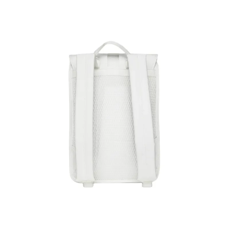 Rains Polyester Backpack Mini Unisex White-1
