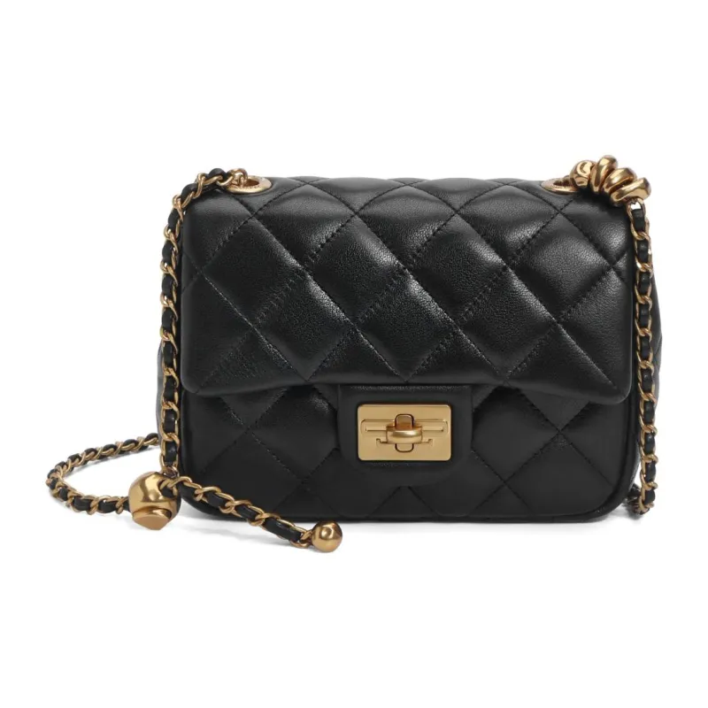 BELLE Sheepskin Crossbody Bag Small Size Women's-0