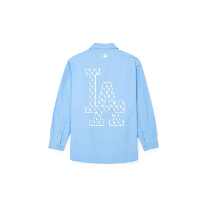 MLB SS24 Los Angeles Dodgers Shirt Unisex Blue-1