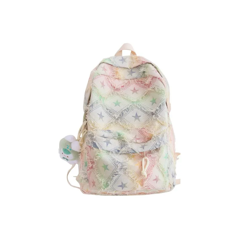LEXI Canvas Backpack Regular Women's Multicolor-2