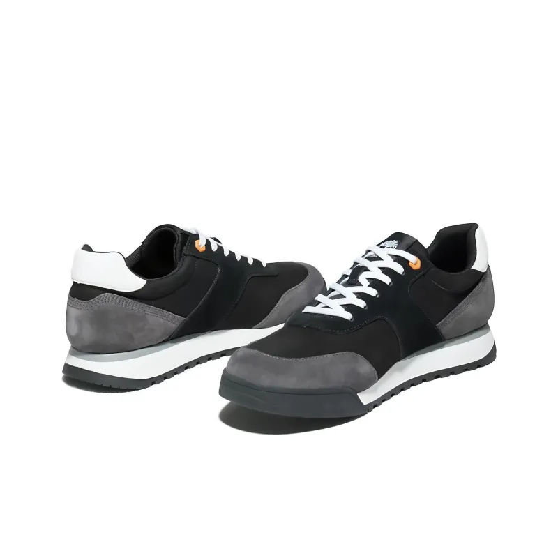 Timberland Miami Coast Anti-Slip Wear-Resistant Low-Top Running Shoes Men's Gray Black-3
