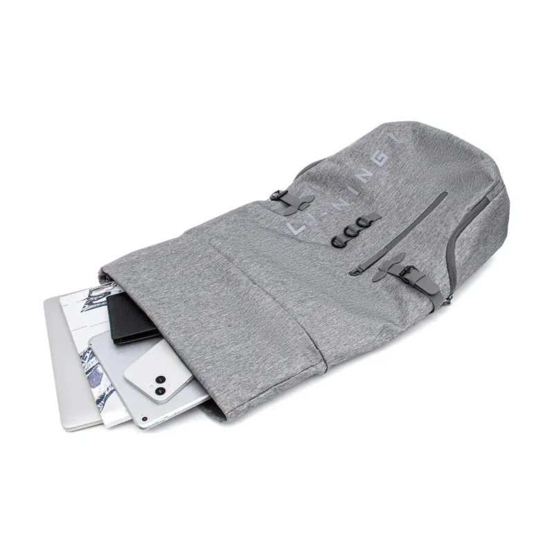 LiNing Sports Life Collection Polyester Backpack Regular Unisex Ultimate Gray-3