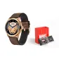 M-6001RNQ-1 Black Panther[Automatic Mechanical Movement, Waterproof, Belt]