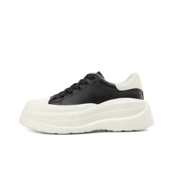 Rosa Bianca Warm Lightweight Breathable Height Increasing Low-Top Casual Shoes Women's