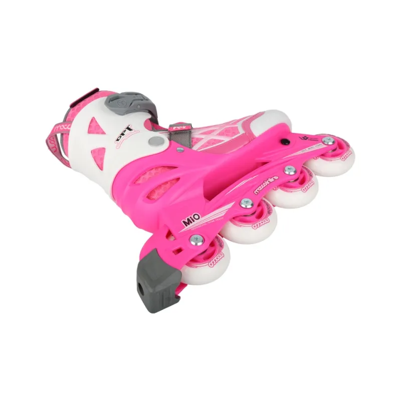 Michael Inline Skates Kids' Size Adjustable Pink-4