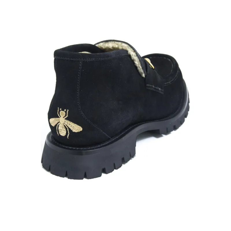 GUCCI Loafers Men Black-3