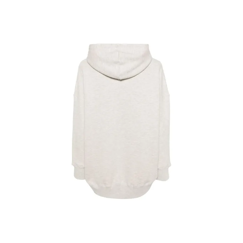 AUTRY Logo Embroidered Sweatshirt Dress-1