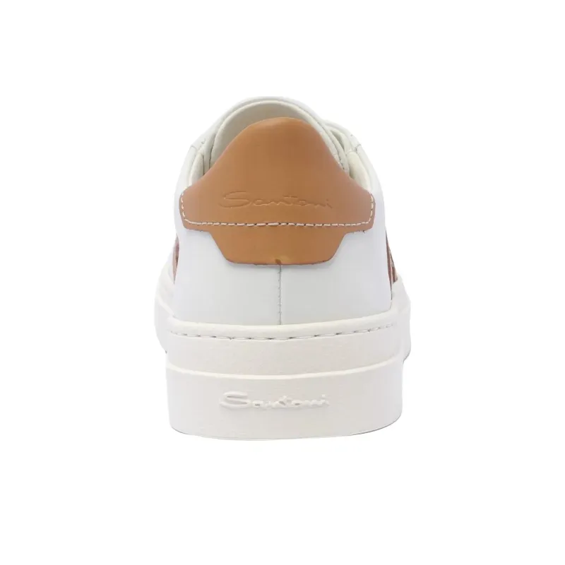 Santoni Colourblock Lace Up Sneakers-4
