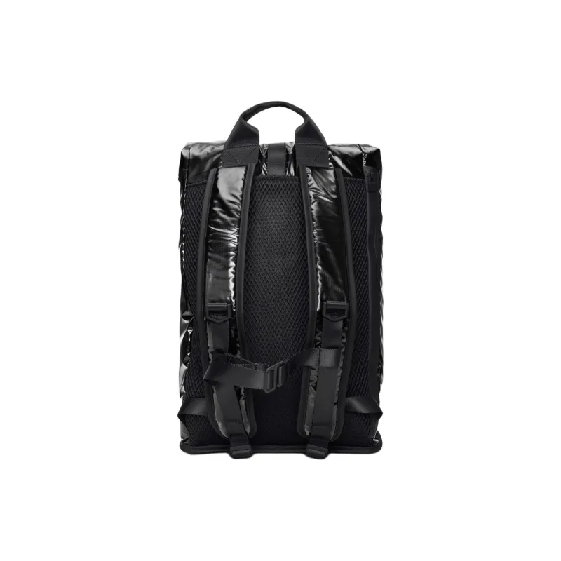 Rains Polyester Backpack Regular Unisex Black-1