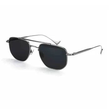 MORTON MUNCH Titanium Aviator Sunglasses Men's