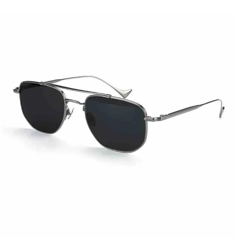 MORTON MUNCH Titanium Aviator Sunglasses Men's-0