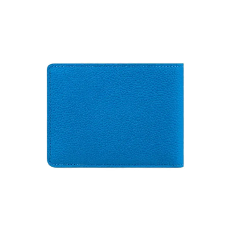 LOUIS VUITTON Cow Leather Wallet Men's Bright Blue-2