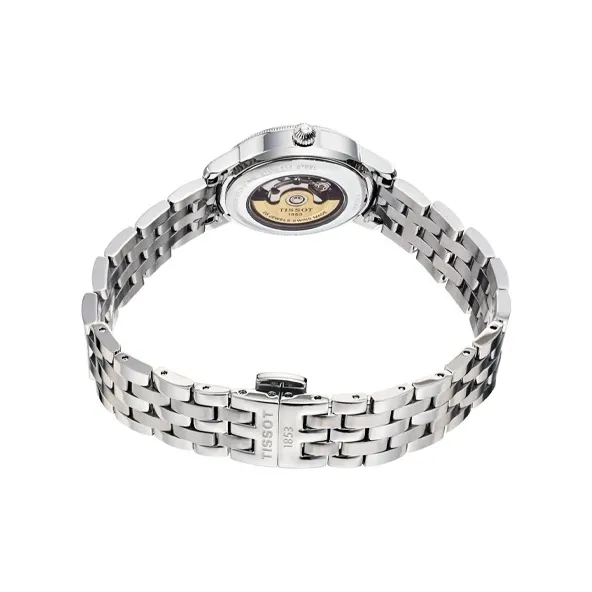 TISSOT Harbor Series Automatic Mechanical Movement Women's Watch Watch 28mm Silver Dial T045.207.11.033.00-2