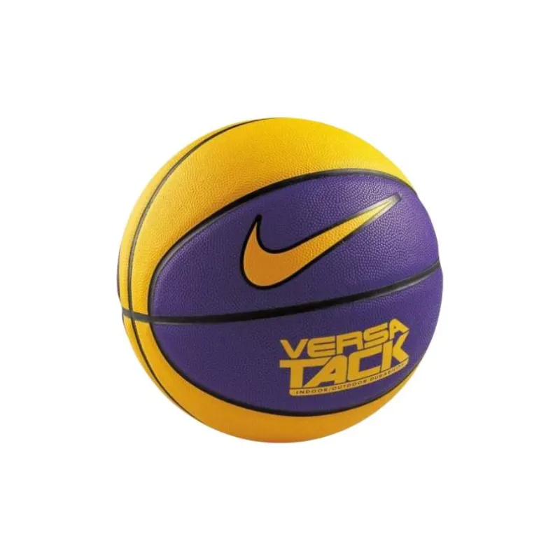 Nike PU Basketball Blue Purple Lakers Color Scheme Size 7 Training Unisex-0