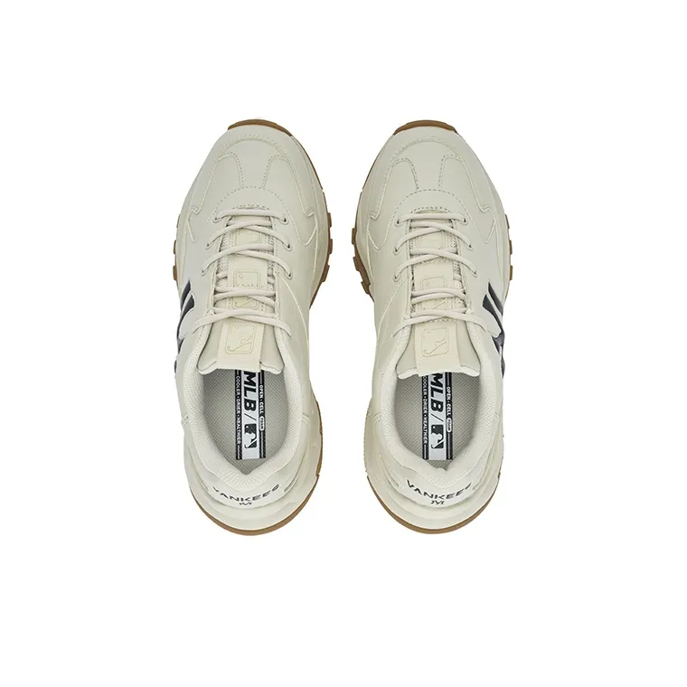 MLB Big Ball Chunky Low Top Chunky Sneakers Unisex Cream-4