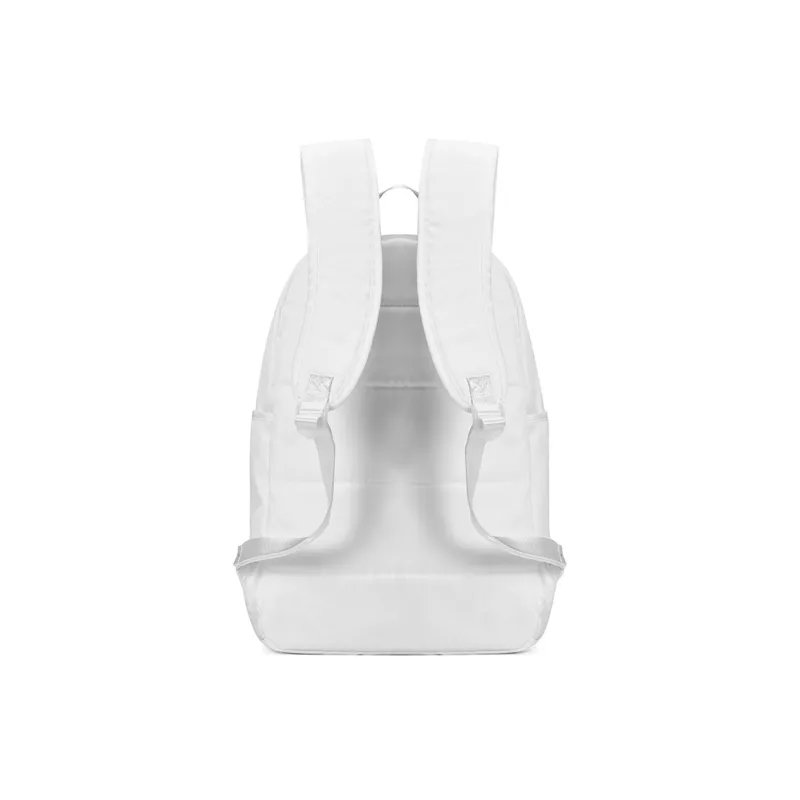 TURN UP Nylon Laptop Bag Backpack Regular Unisex White-4