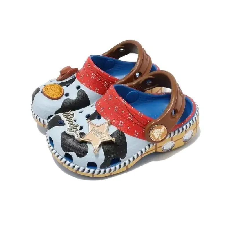 Toy Story x Crocs Clogs Men's Black White Red-1